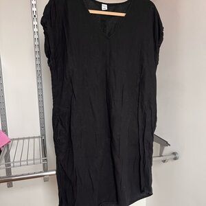 Old Navy Classic Black V-Neck Dress